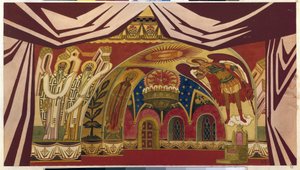 Decor voor de opera 