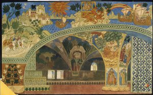 Decor voor de opera "Sadko" van Nikolai Rimski-Korsakov door Ivan Yakovlevich Bilibin