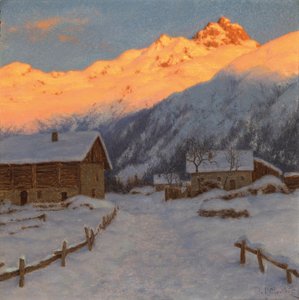 Avond op de berg, Haute-Savoie