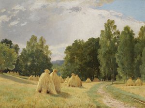 Hooibergen, Preobrazhenskoe door Ivan Ivanovich Shishkin