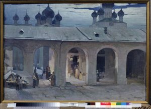 Galerij in het Kremlin van Rostov