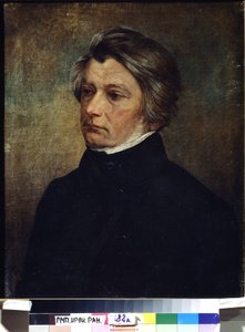Portret van de dichter Adam Mickiewicz door Ivan Khrutsky