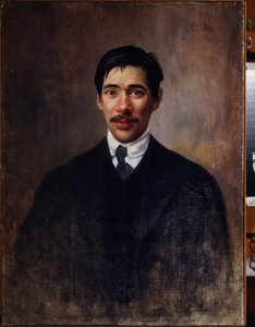 Portret van de schrijver Korney I. Chukovsky (1882-1969)