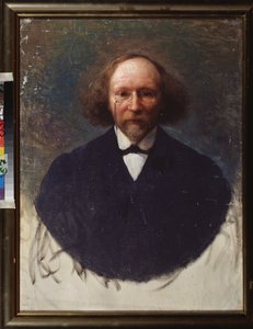 Portret van de dichter Vyacheslav Ivanov (1866-1949) door Ivan Kirillovich Parkhomenko