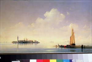 De Venetiaanse lagune, uitzicht op San Giorgio Maggiore