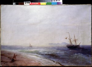 Het eiland Capri (Italië) door Ivan Konstantinovich Aivazovsky