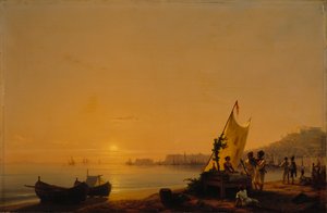 De Baai van Napels, 1844