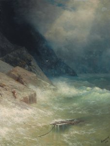 De Overlevende, 1892 door Ivan Konstantinovich Aivazovsky