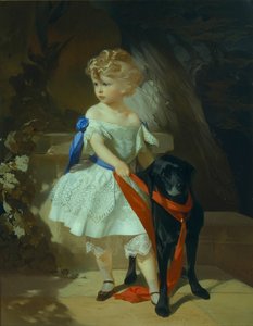 Meisje met hond