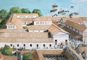 Richborough Romeins Fort door Ivan Lapper