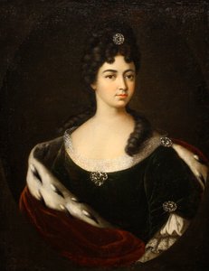 Portret van gravin Smaragda Maria Cantemir, eind 1710s-begin 1720s