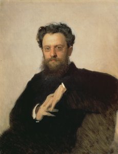 Portret van professor A. Prachov (1846-1916) door Ivan Nikolaevich Kramskoy