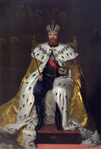 Album van de kroning van tsaar Alexander III van Rusland en keizerin Maria Fjodorovna door Ivan Nikolaevich Kramskoy