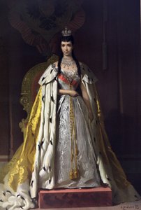 Album van de kroning van tsaar Alexander III van Rusland en keizerin Maria Fjodorovna door Ivan Nikolaevich Kramskoy