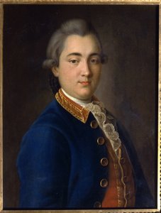 Portret van Boris Vladimirovich Sheremetev in uniform van het cavaleriegarderegiment