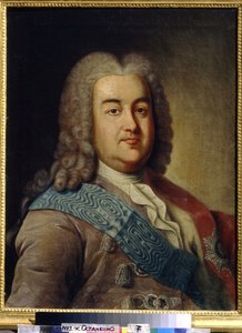 Portret van prins Alexis Mikhailovich Tcherkasski (1680-1742)