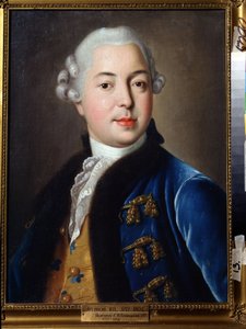 Portret van prins Serguei M. Golitsyn