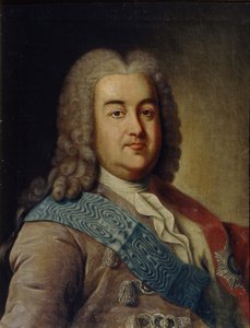 Portret van Prins Alexey Mikhailovich Cherkassky door Ivan Petrovich Argunov