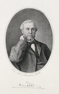 Portret van Nikolay Alexeyevich Milyutin 1818-1872, 1883