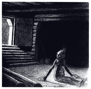 Ovinnik, 1934 door Ivan Yakovlevich Bilibin