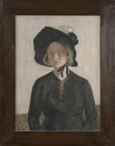 Eva, de vrouw van de kunstenaar door Ivar Axel Henrik Arosenius