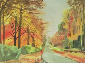 Nr.47 Herfst, Beaufays Road, Luik, België