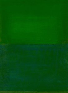 Ruimte, Tijd, Beweging, Groen, 2010 door Izabella Godlewska de Aranda