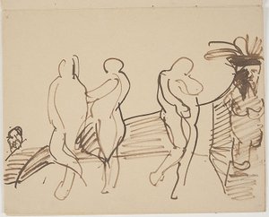 Figurencompositie II door J.A. Jerichau (II)