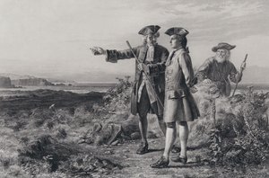 De Kaim van Kinprunes (gravure) door J.B. (after) MacDonald