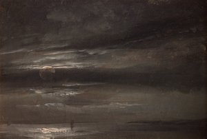 Maanlicht over de Zee