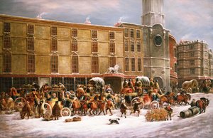 Het Witte Leeuw Hotel en Herberg, Bristol, 1873