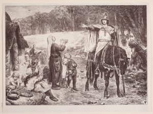 De ridder van de kolenbranderhut