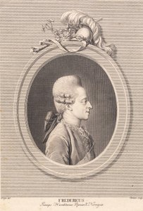 Erfprins Frederik door J.F. Clemens
