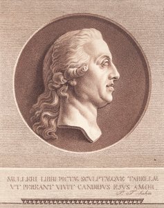Fr. Adam Müller. Naar Wiedewelts marmeren medaillon door J.F. Clemens