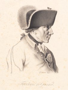 Frederik de Grote door J.F. Clemens