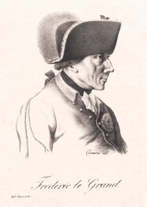 Frederik de Grote door J.F. Clemens