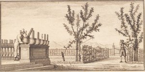 Haven van Genthod door J.F. Clemens