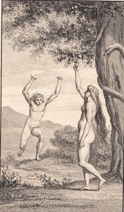 Illustratie voor Ewalds "Adam en Eva". III door J.F. Clemens