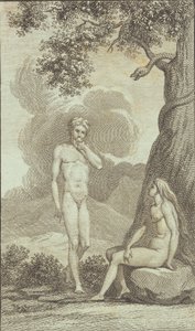 Illustratie voor Ewalds "Adam og Eva". IV