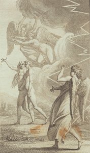 Illustratie voor Ewalds "Adam en Eva". V door J.F. Clemens
