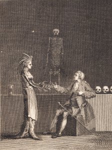 Niels Klim in de anatomiekamer