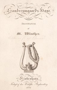 Sanderumgaards Tuin. Gedichten van M. Winther door J.F. Clemens
