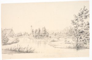 Sanderumgaards Tuin XII door J.F. Clemens