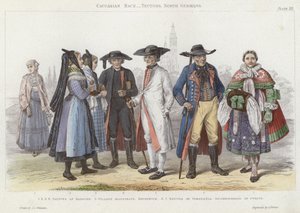 Kaukasisch Ras, Teutonen, Noord-Duitsers