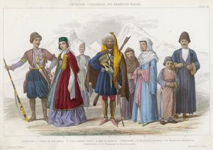 Georgische, Circassische en Armeense rassen