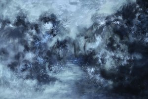 De mysterieuze Blauwe Grot door JMF FINE ART