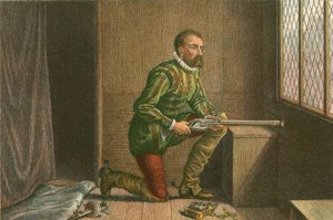 James Hamilton wacht op de komst van Regent Moray door J.M.L. Ralston