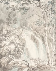 Een Waterval, 1795-1796 door Joseph Mallord William Turner
