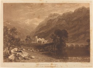 Bonneville, gepubliceerd 1816 door Joseph Mallord William Turner