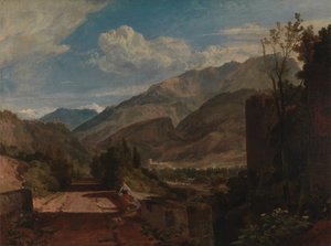 Kastelen van St. Michael, Bonneville, Savoye, 1802 tot 1803 door Joseph Mallord William Turner
